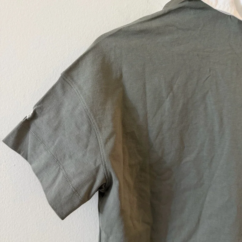 NWT Everlane The Organic‎ Cotton Polo Dress in Clay Size XS